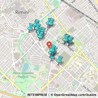 Mappa Via 47923, 47923 Rimini RN, Italia (0.376)