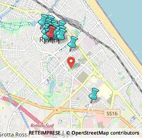 Mappa Via 47923, 47923 Rimini RN, Italia (1.0265)