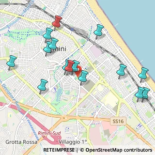 Mappa Via 47923, 47923 Rimini RN, Italia (1.13867)