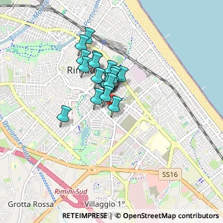 Mappa Via 47923, 47923 Rimini RN, Italia (0.608)