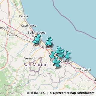 Mappa Via 47923, 47923 Rimini RN, Italia (9.22)