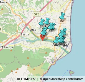 Mappa San Fedele, 17031 Albenga SV, Italia (1.37308)