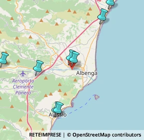 Mappa San Fedele, 17031 Albenga SV, Italia (5.85182)