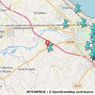 Mappa Via Charles Robert Darwin, 47923 Rimini RN, Italia (3.95)
