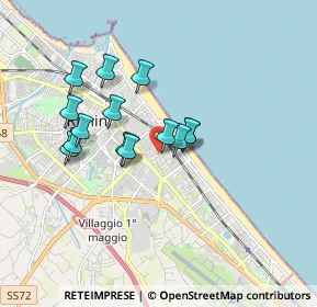 Mappa Via Lagomaggio, 47924 Rimini RN, Italia (1.465)