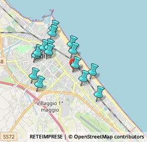 Mappa Via Lagomaggio, 47924 Rimini RN, Italia (1.62)