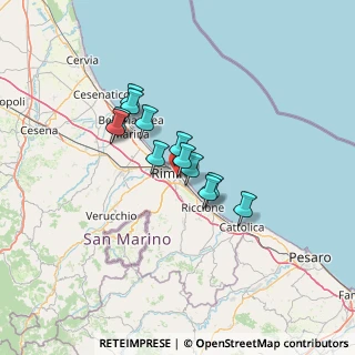 Mappa Via Giovanni Maria Giuliani, 47923 Rimini RN, Italia (9.33083)