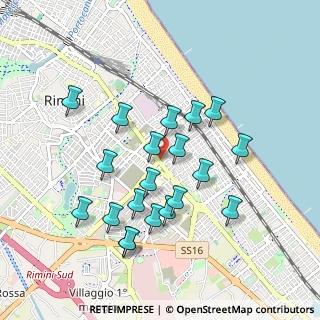 Mappa Via Giovanni Maria Giuliani, 47923 Rimini RN, Italia (0.8965)