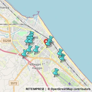 Mappa Via Giovanni Maria Giuliani, 47923 Rimini RN, Italia (1.66833)
