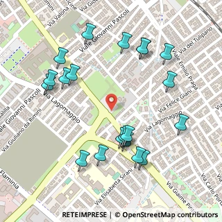 Mappa Via Giovanni Maria Giuliani, 47923 Rimini RN, Italia (0.2865)