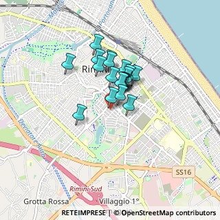 Mappa Via Lombardia, 47923 Rimini RN, Italia (0.561)