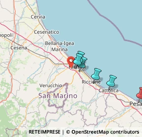 Mappa Via Carmen, 47923 Rimini RN, Italia (34.24333)