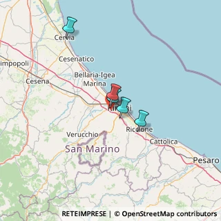 Mappa Via Carmen, 47923 Rimini RN, Italia (55.10667)