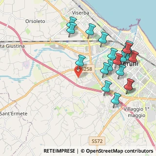 Mappa Via Carmen, 47923 Rimini RN, Italia (2.3145)