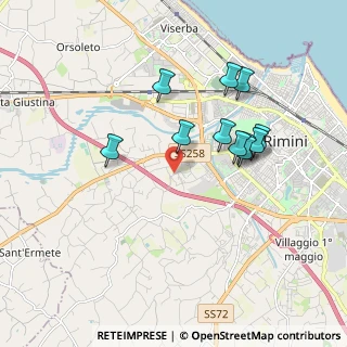 Mappa Via Carmen, 47923 Rimini RN, Italia (1.72)
