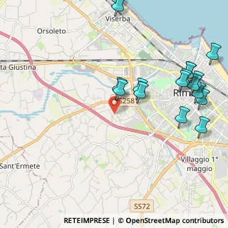 Mappa Via Carmen, 47923 Rimini RN, Italia (2.62529)