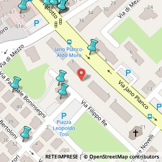Mappa Piazza Leopoldo Tosi, 47923 Rimini RN, Italia (0.14036)