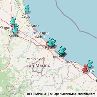 Mappa Via Pasquale Boninsegni, 47923 Rimini RN, Italia (15.734)