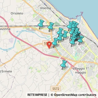 Mappa Via Don Carlos, 47923 Rimini RN, Italia (2.042)