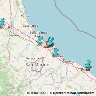 Mappa Via del Passero, 47923 Rimini RN, Italia (28.72071)
