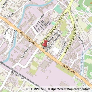 Mappa Via Frassina, 6, 54033 Carrara, Massa-Carrara (Toscana)