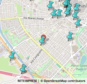 Mappa Via Ermete Novelli, 47923 Rimini RN, Italia (0.797)