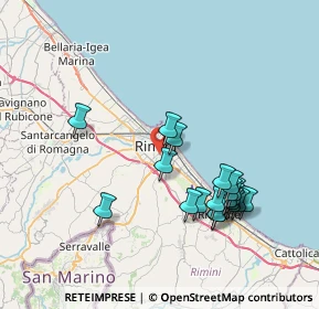 Mappa 47900 Rimini RN, Italia (7.728)