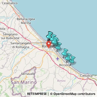 Mappa 47900 Rimini RN, Italia (4.07909)