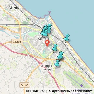 Mappa 47900 Rimini RN, Italia (1.365)