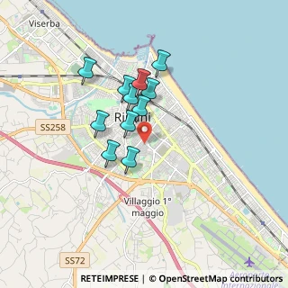 Mappa 47900 Rimini RN, Italia (1.35727)