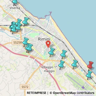 Mappa 47900 Rimini RN, Italia (3.04588)