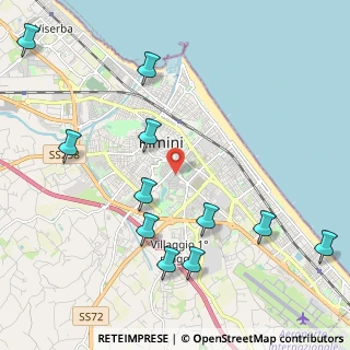 Mappa 47900 Rimini RN, Italia (2.57909)