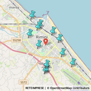 Mappa 47900 Rimini RN, Italia (2.015)