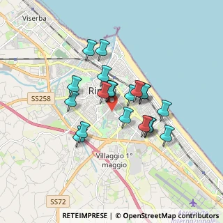Mappa 47900 Rimini RN, Italia (1.395)