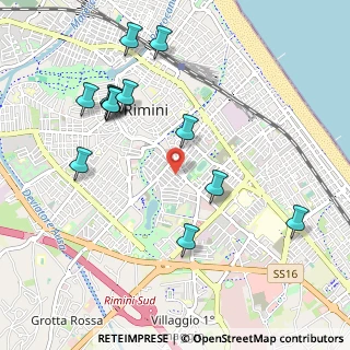 Mappa 47900 Rimini RN, Italia (1.13615)