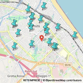 Mappa 47900 Rimini RN, Italia (1.0855)