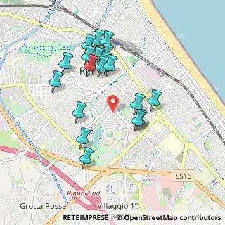 Mappa 47900 Rimini RN, Italia (0.909)