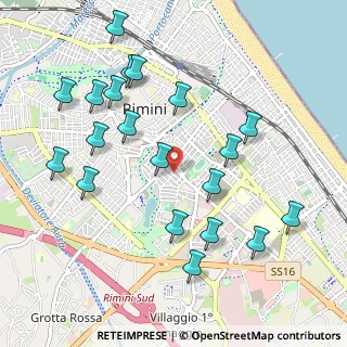 Mappa 47900 Rimini RN, Italia (1.126)