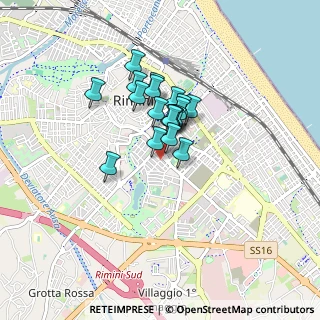Mappa Via Sicilia, 47923 Rimini RN, Italia (0.554)