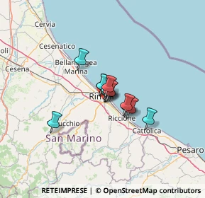 Mappa 47900 Rimini RN, Italia (6.39769)