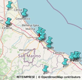 Mappa 47900 Rimini RN, Italia (19.66)