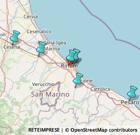 Mappa 47900 Rimini RN, Italia (26.96091)