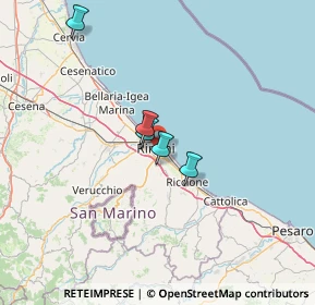 Mappa 47900 Rimini RN, Italia (56.1975)