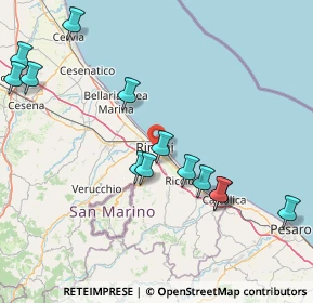 Mappa 47900 Rimini RN, Italia (18.25846)