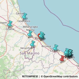 Mappa Via Sicilia, 47923 Rimini RN, Italia (21.57)