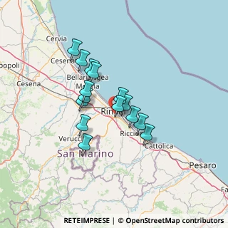 Mappa 47900 Rimini RN, Italia (10.506)