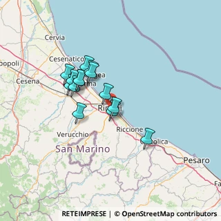 Mappa 47900 Rimini RN, Italia (11.22857)