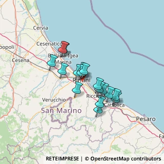 Mappa 47900 Rimini RN, Italia (10.14529)