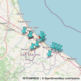Mappa 47900 Rimini RN, Italia (10.32357)