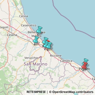Mappa 47900 Rimini RN, Italia (25.77455)